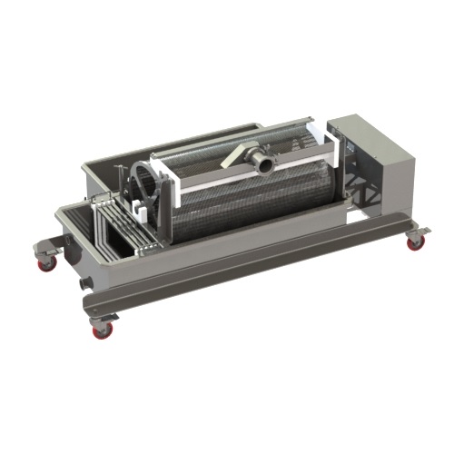 Stone Roto Screen custom equipment food processing industry
