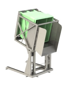 combo tilt dumper machinery food processing industry